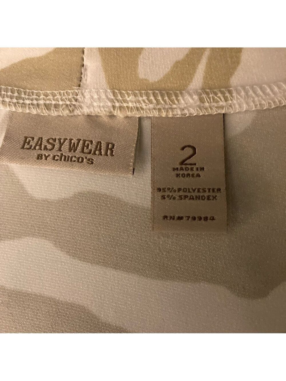 Chico’s Zebra Print Open Cardigan - Picture 3 of 6